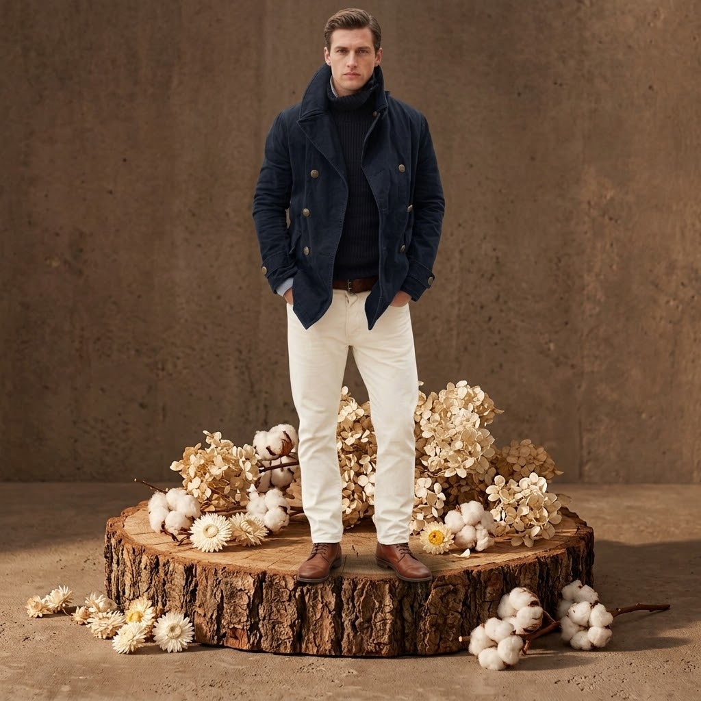 Casual Fashion  Lined Solid Color Jacket